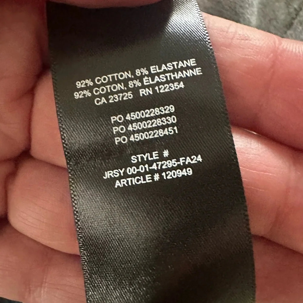 NWT Aritzia The Group Mend Tank - Heather Dark Grey Size M - Picture 10 of 12